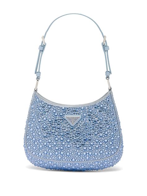 rystal prada bag|prada crystal embellished bag.